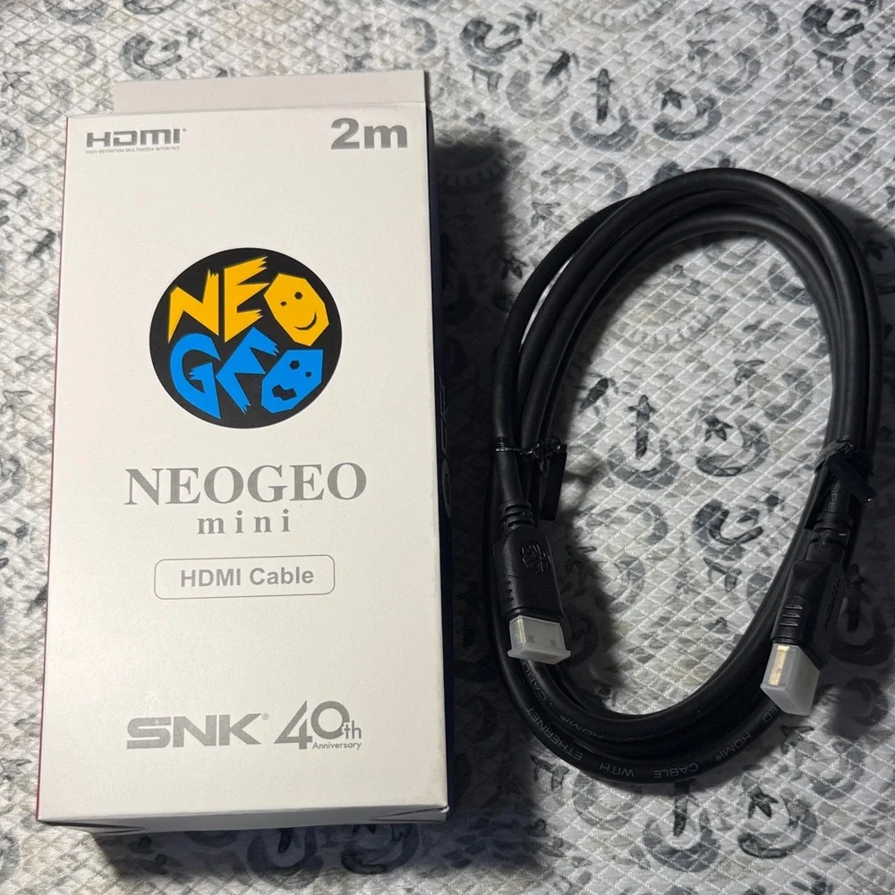 NeoGeo Mini HDMI Cable - Black
